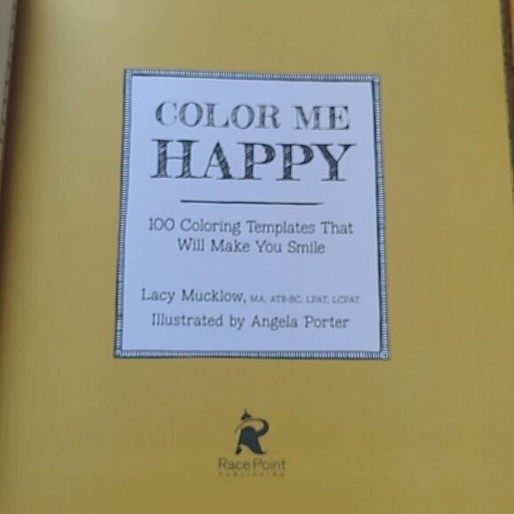 Color Me Happy Zen Coloring Book 100 Coloring Templates That will Make You Smile - Picture 4 of 6